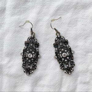 Silver Drop Earrings